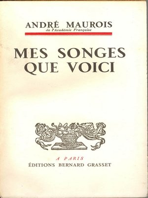 cover image of Mes songes que voici